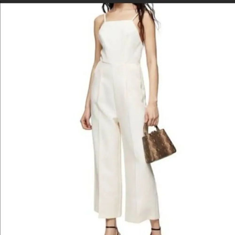 TOPSHOP Cross Back‎ Strappy Jumpsuit